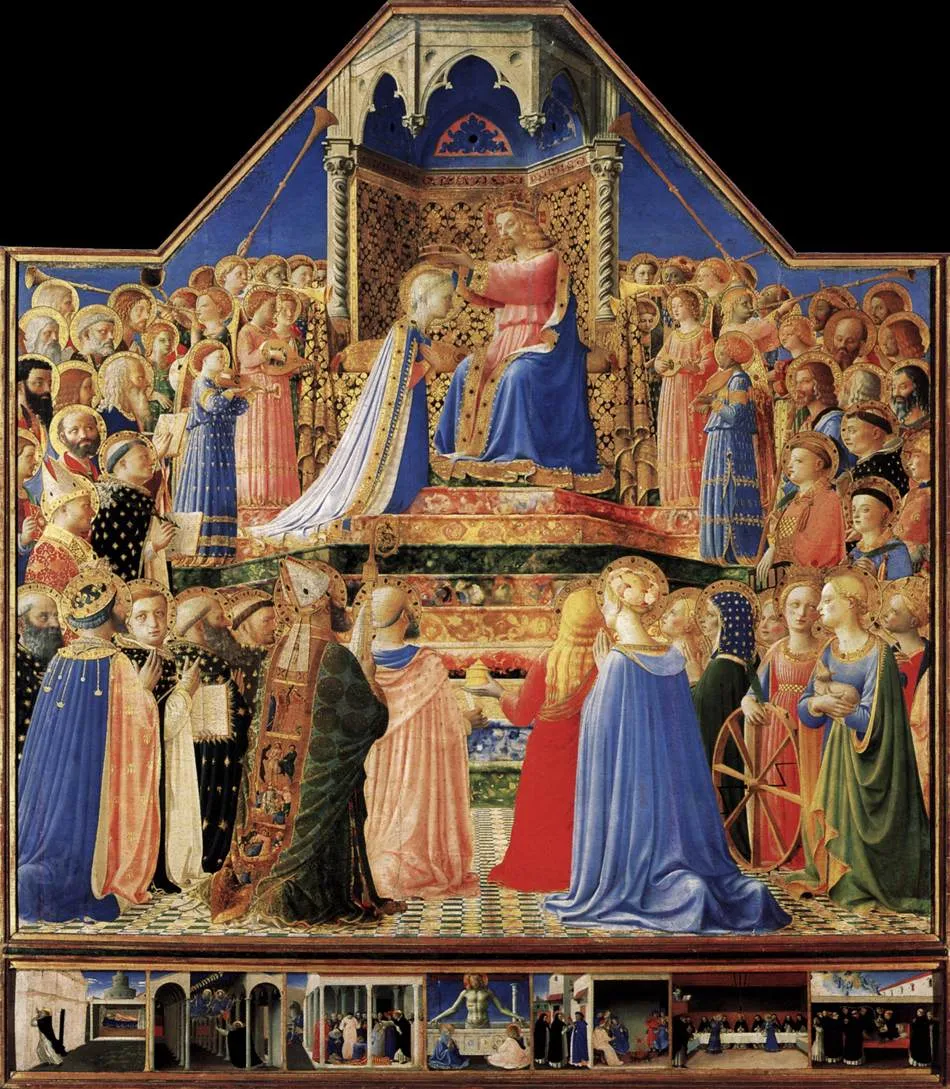 Le Couronnement de la Vierge